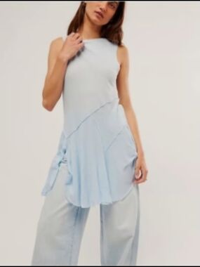 Free People Sing Out Loud Tunic Top
